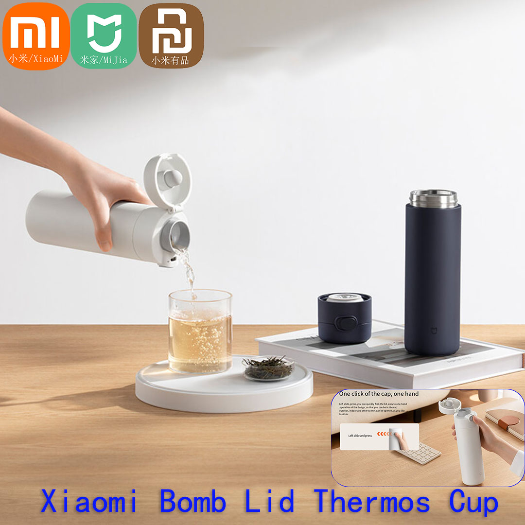 Smart Home Xiaomi Kit - Xiaomi Mijia-botella termo inteligente, taza de