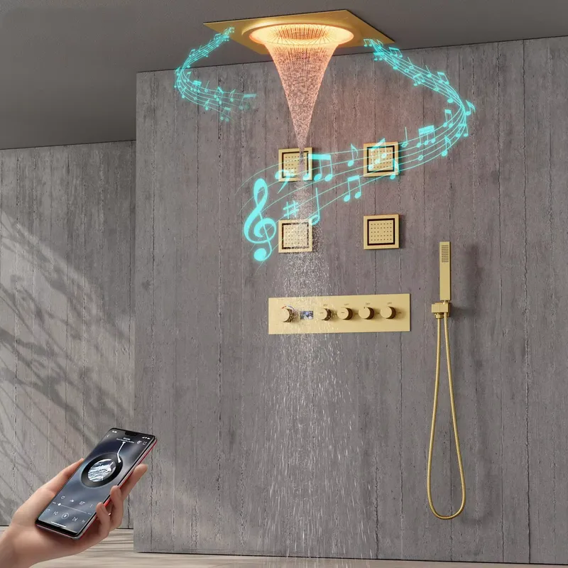 Smart Home - Juego de Ducha LED Inteligente con