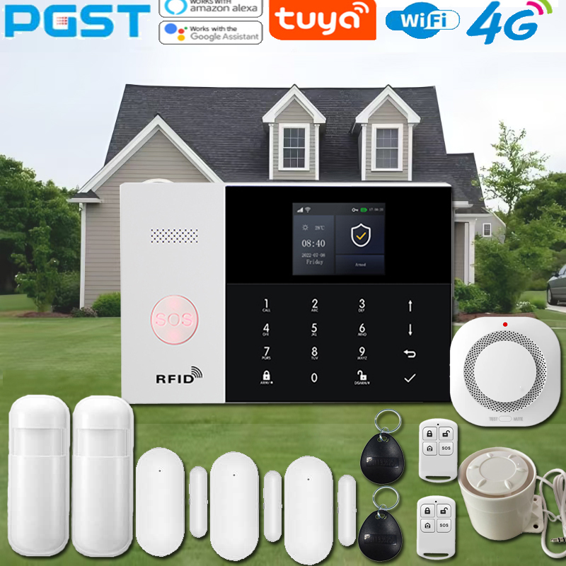 Smart Home Security System - PGST PG-105 Kit de Sistema de