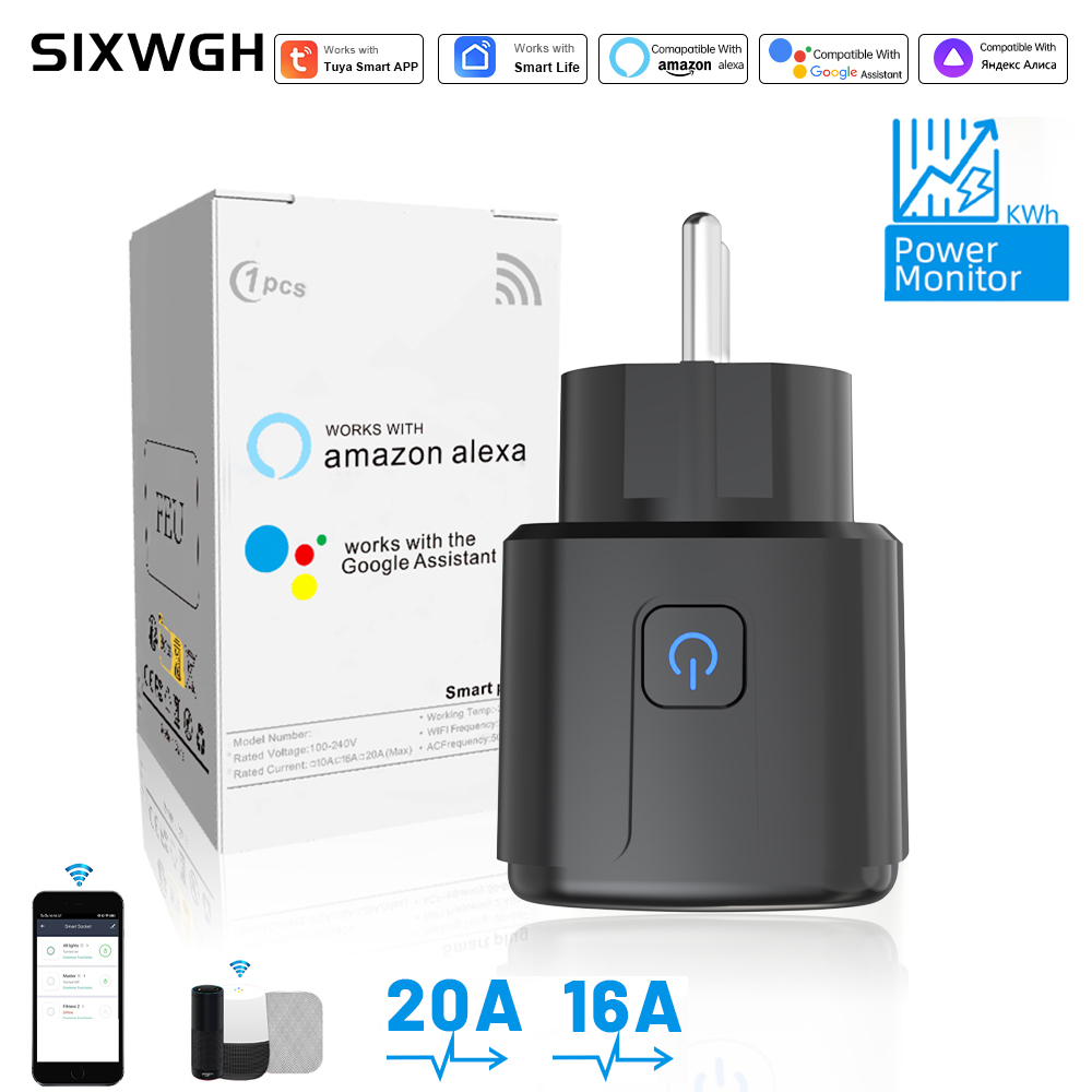 Smart Home Yale - Enchufe Inteligente Tuya con Control Remoto