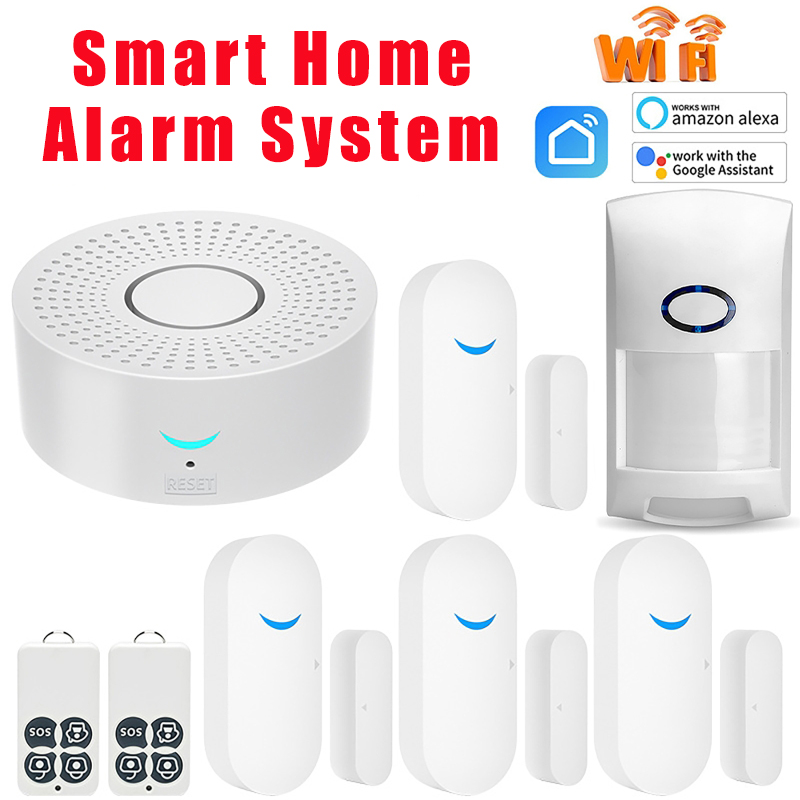 Smart Home Security System - Sensor de Puerta WiFi Inteligente para