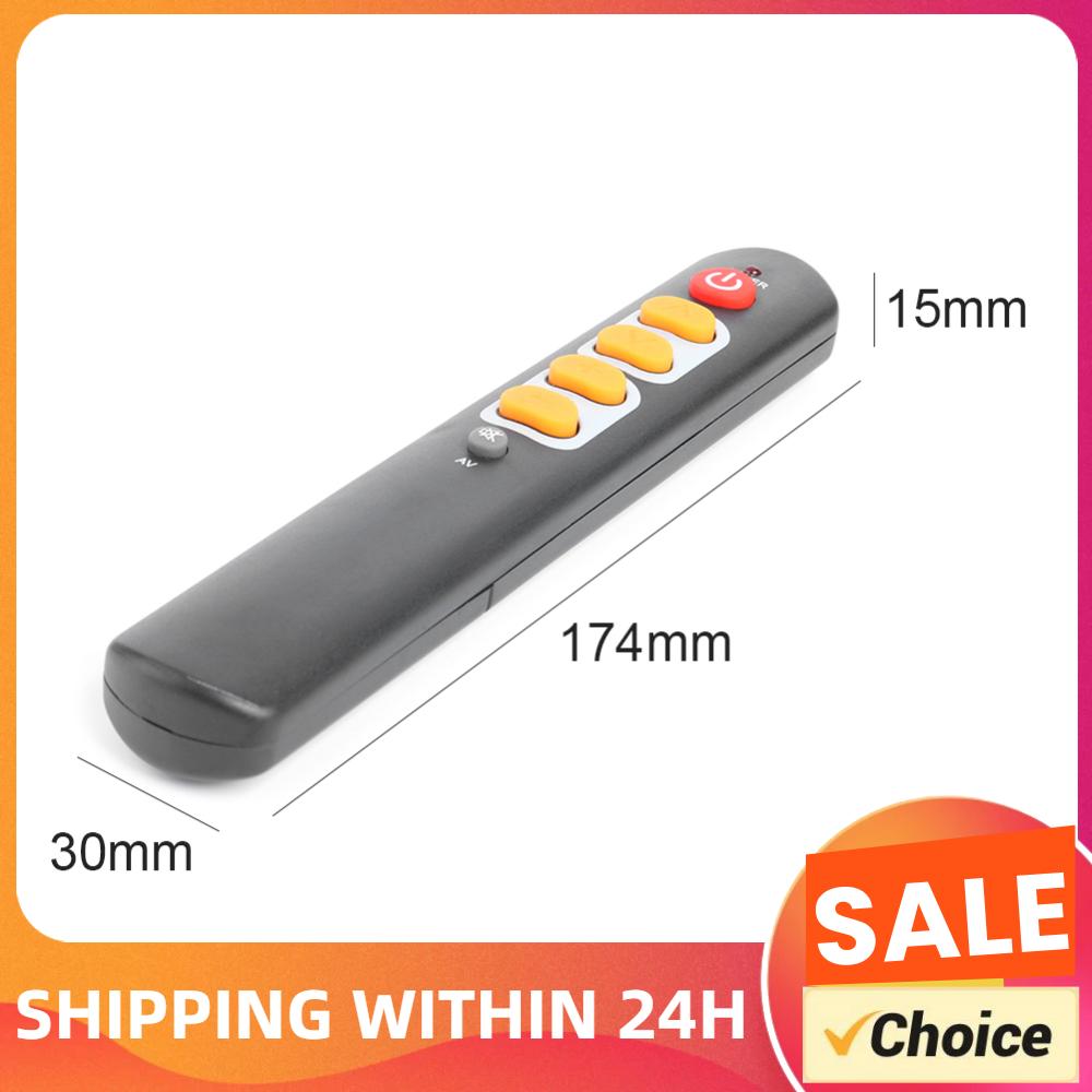 Smart Home Yellow - Control Remoto Universal de 6 Botones