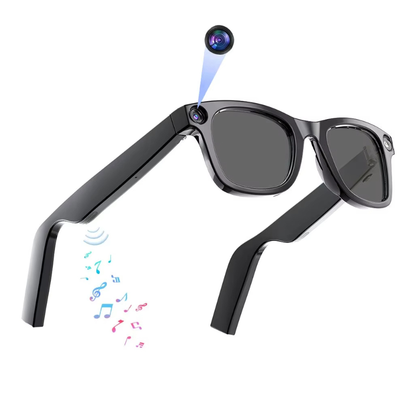 Smart Home Outdoor Camera - Gafas Inteligentes E02 Meta con Cámara,