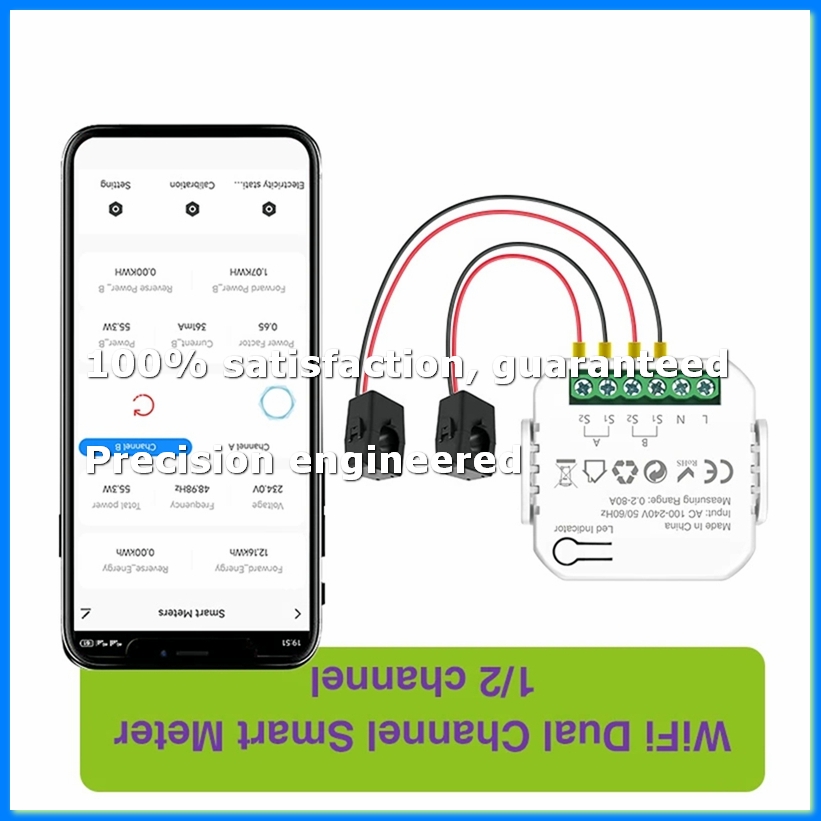 Smart Home - Medidor de Energía Inteligente Wifi Tuya
