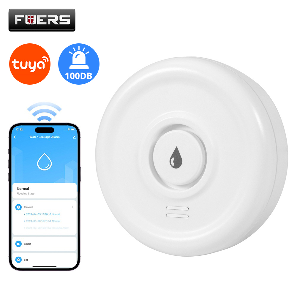 Smart Home Security System - Fuers-Detector de fugas de agua, alarma