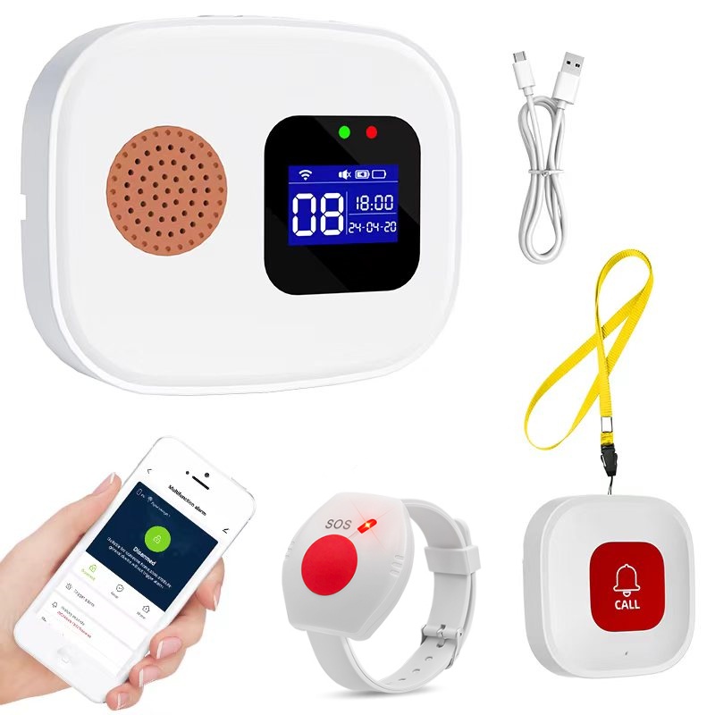 Smart Home Security System - Botón de Llamada de Emergencia para