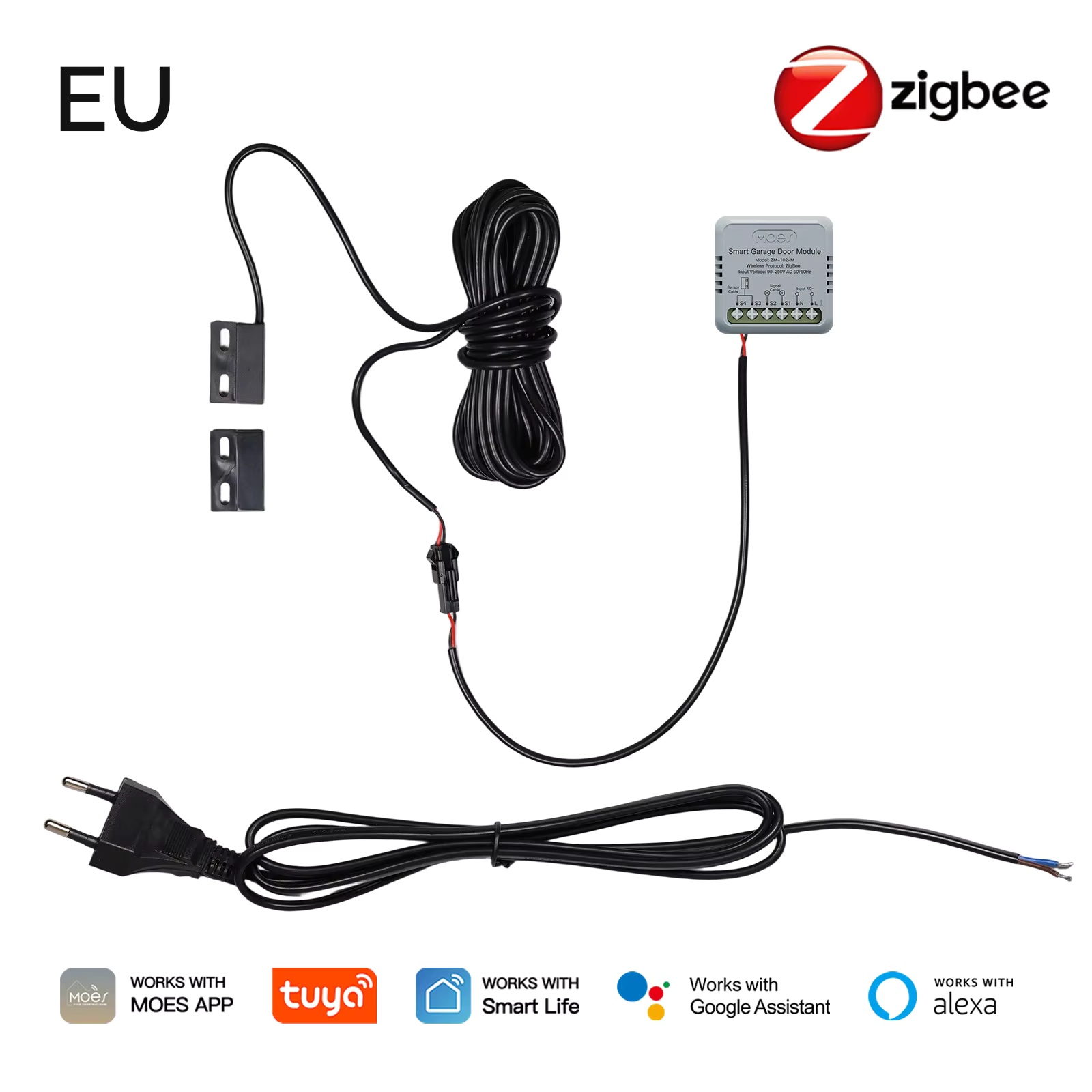 Smart Home Moes - Módulo Controlador de Puerta de Garaje