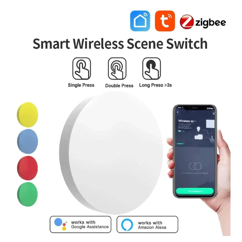 Interruptor de Escena Inalámbr - Smart Home Life reseña y precio