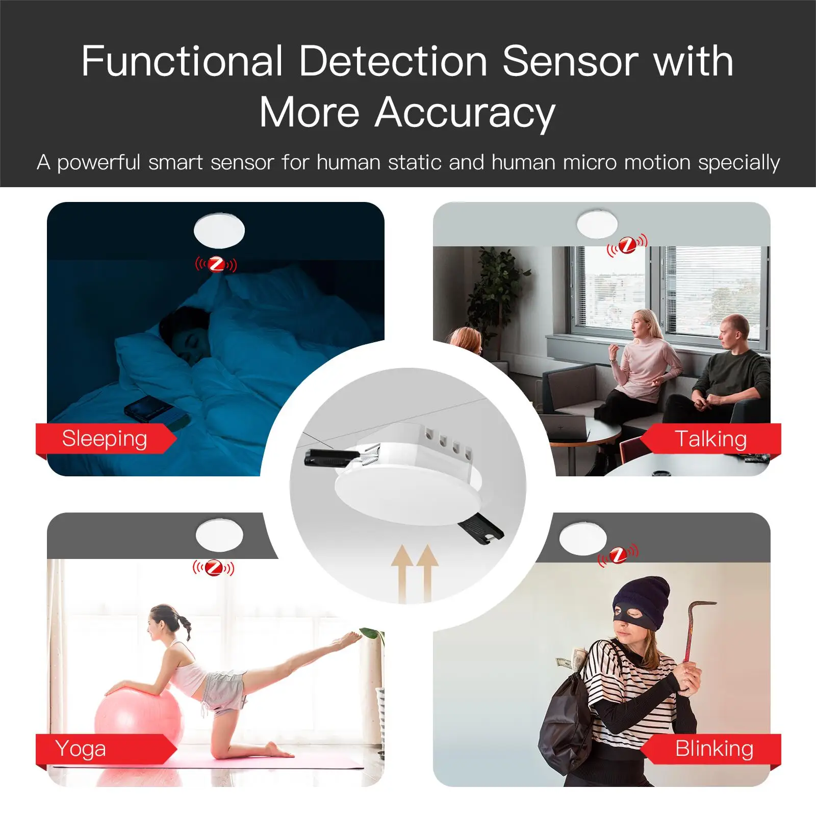 Detector de presencia humana T - Smart Home Moes reseña y precio