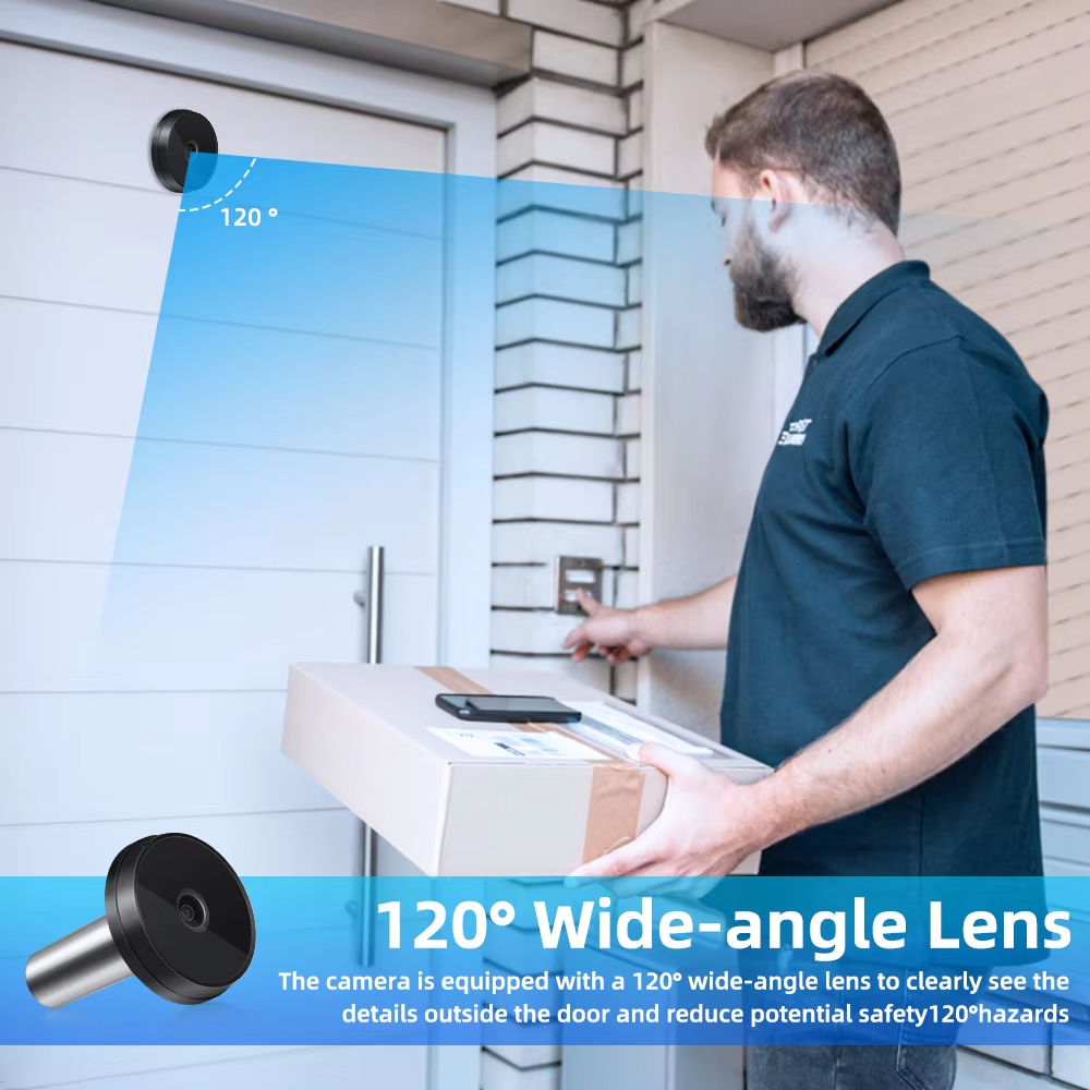 Hollarm-cámara con timbre inal - Smart Home Outdoor Camera reseña y precio