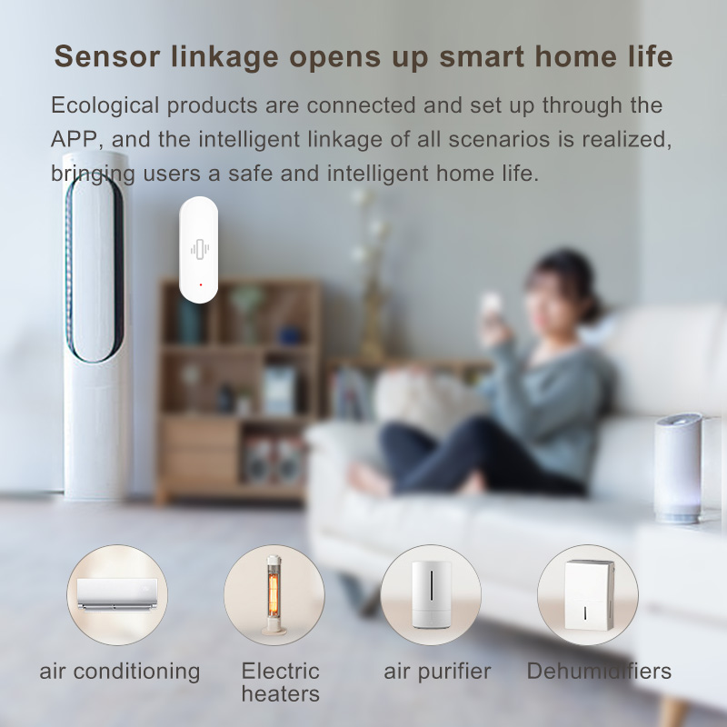 Sensor de vibración WiFi Tuya, - Smart Home Yale reseña y precio