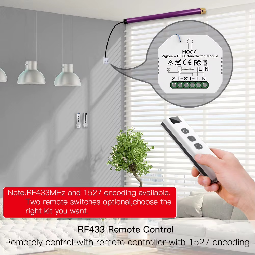 Módulo de Interruptor de Corti - Smart Home Moes reseña y precio