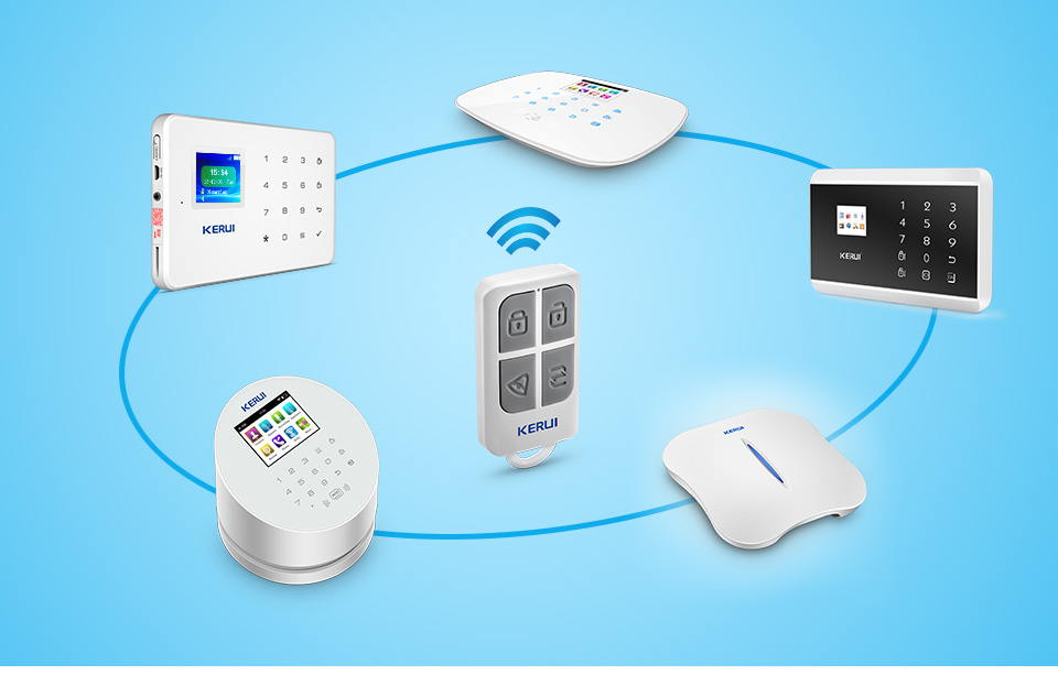 KERUI-llavero inalámbrico de 4 - Smart Home Security System reseña y precio