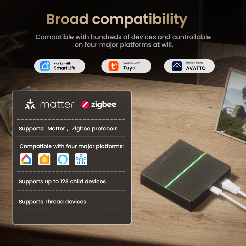 AVATTO Matter Smart Gateway Hu - Smart Home Hub Ikea reseña y precio