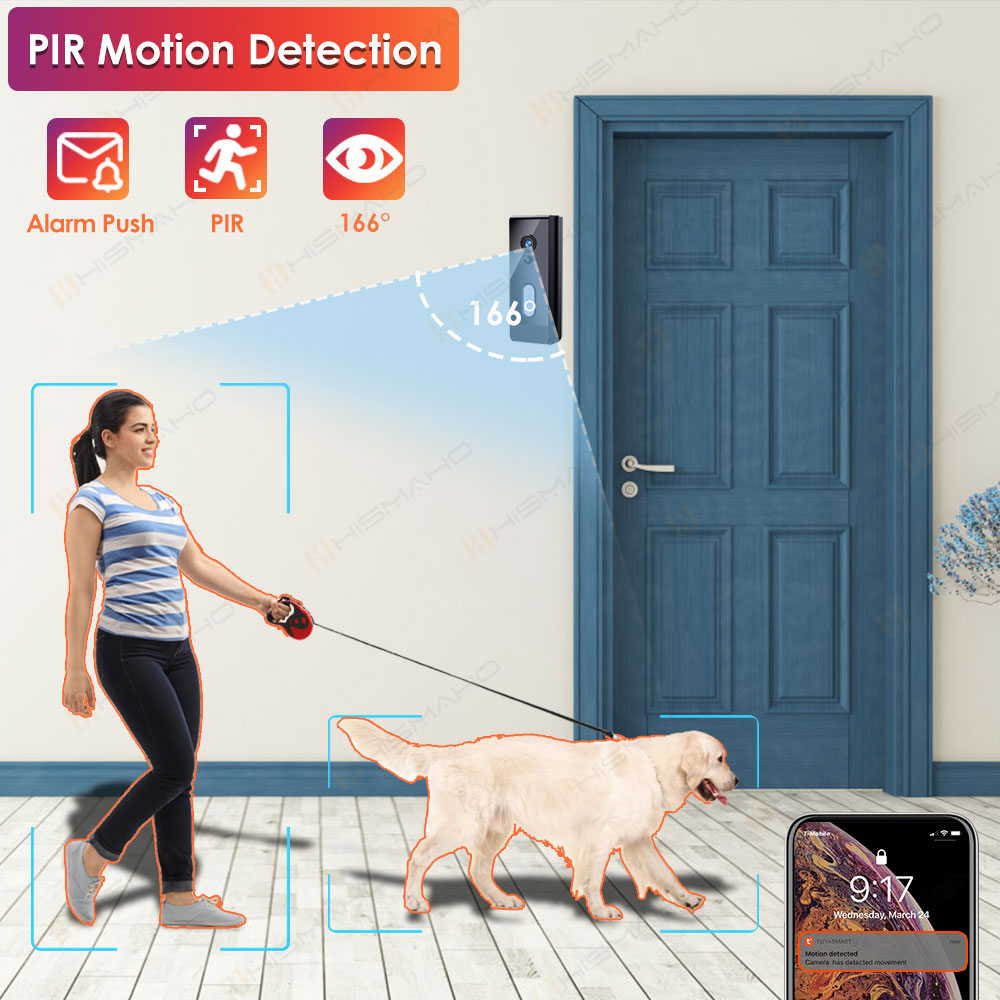 Tuya-timbre con cámara WiFi pa - Smart Home Outdoor Camera reseña y precio
