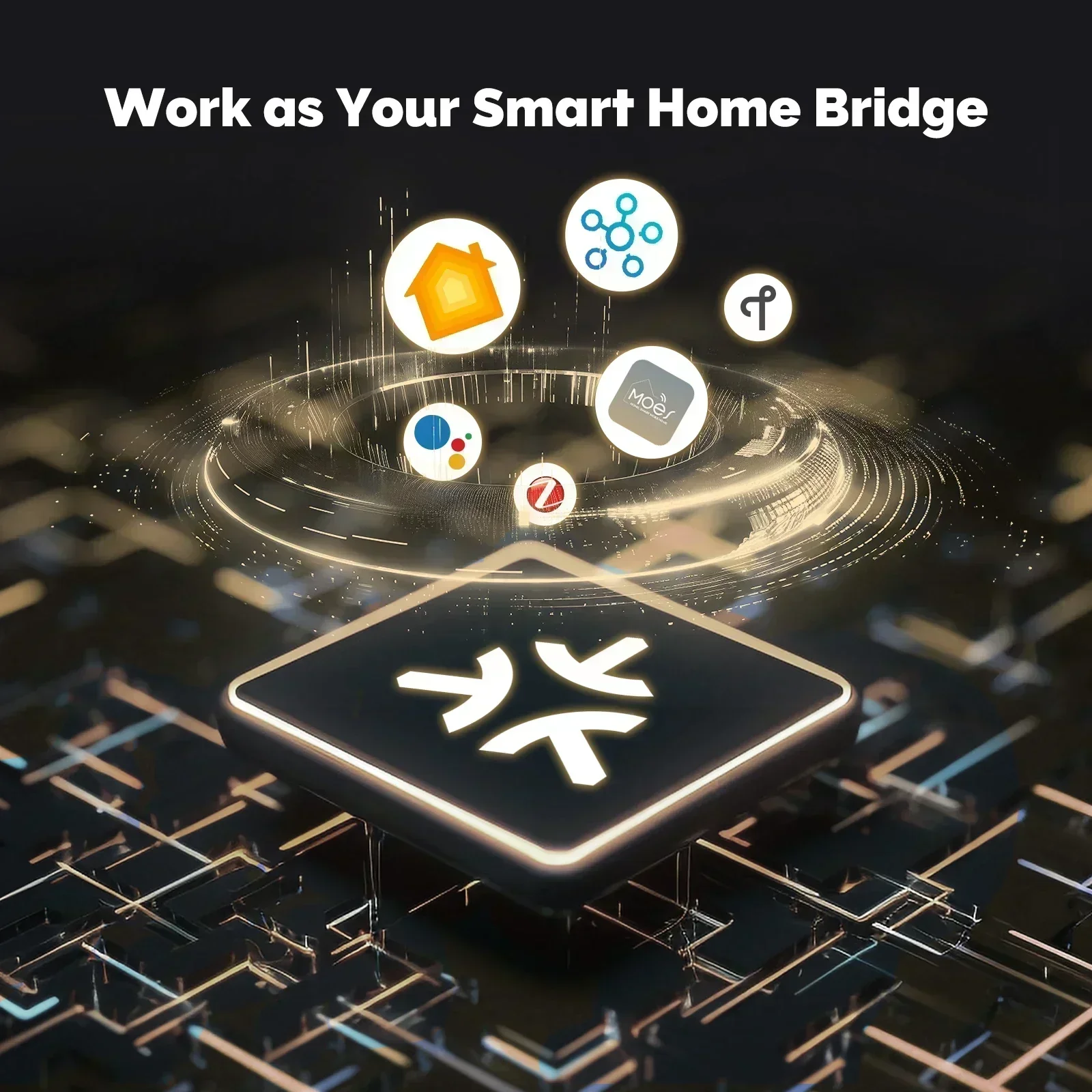 MOES Tuya Zigbee Matter Thread - Smart Home Hub Ikea reseña y precio