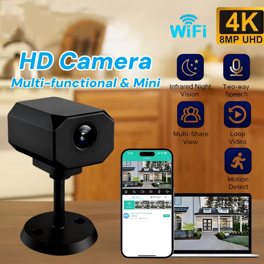 Cámara de seguridad WiFi 4K HD - Security Ip Camera reseña y precio