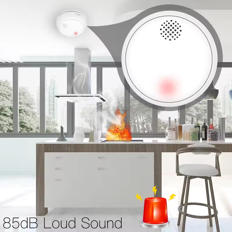 Detector de Humo Inalámbrico I - Smart Home Moes reseña y precio