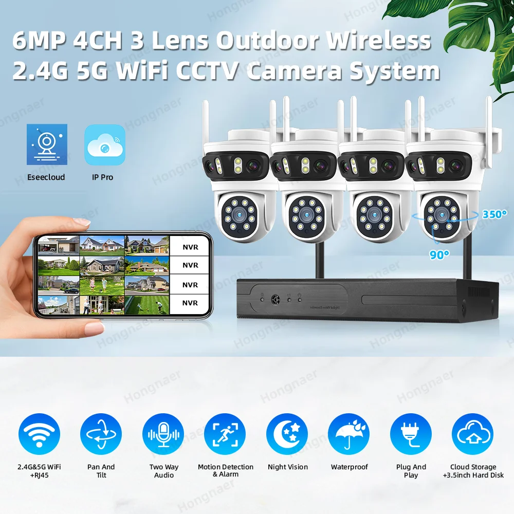 Kit de Sistema de Cámara de Se - Security Ip Camera reseña y precio