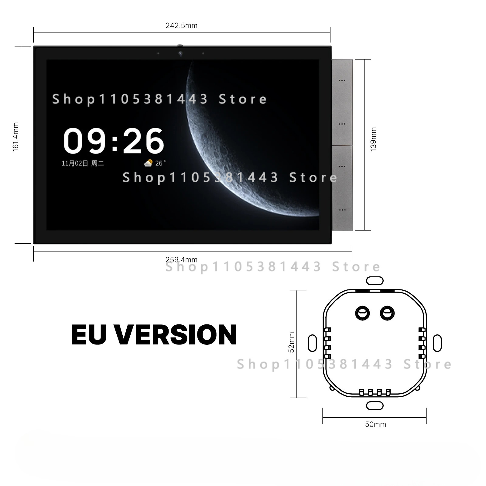 Panel de Control Inteligente M - Smart Home Moes reseña y precio