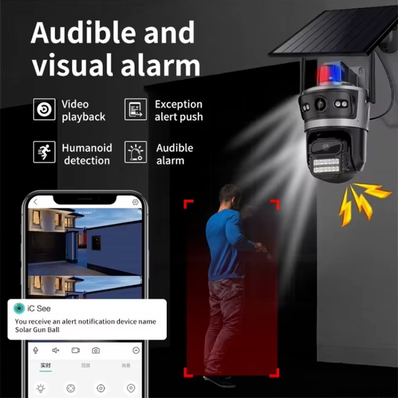Cámara de Seguridad Solar Inal - Smart Home Outdoor Camera reseña y precio