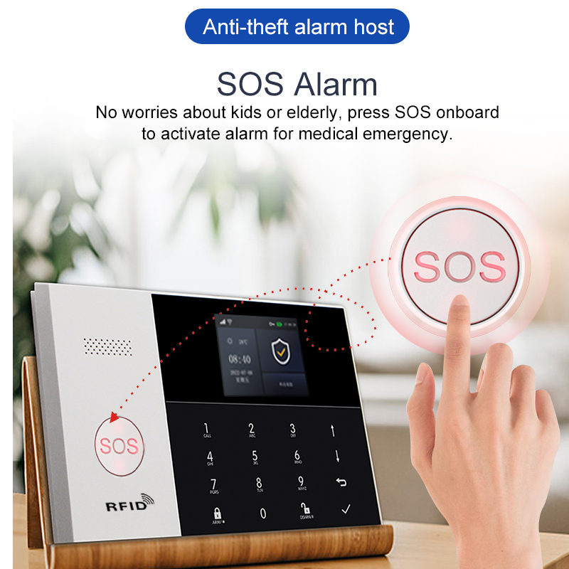 PGST PG-105 Kit de Sistema de  - Smart Home Security System reseña y precio