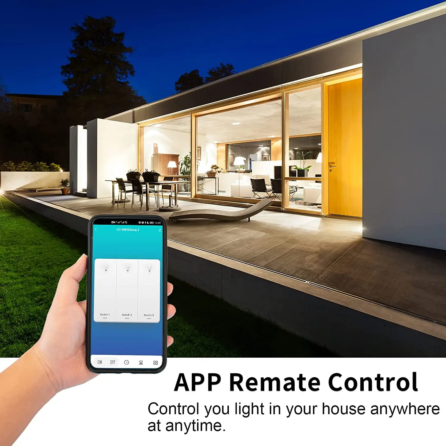 Tuya Wifi UE interruptores int - Smart Home Life reseña y precio