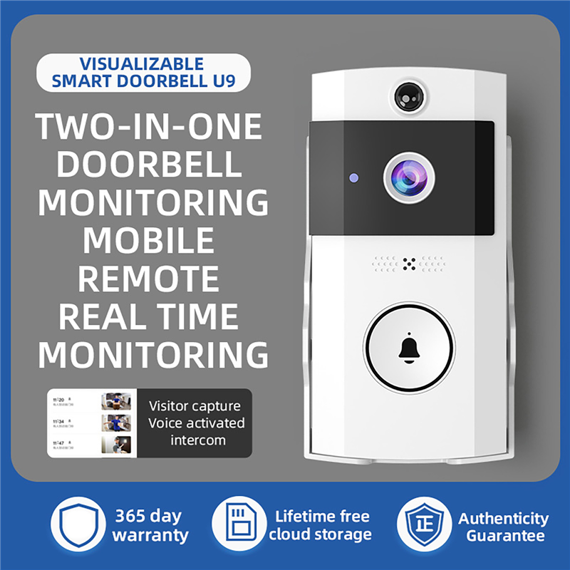 Timbre inalámbrico para exteri - Smart Home Outdoor Camera reseña y precio