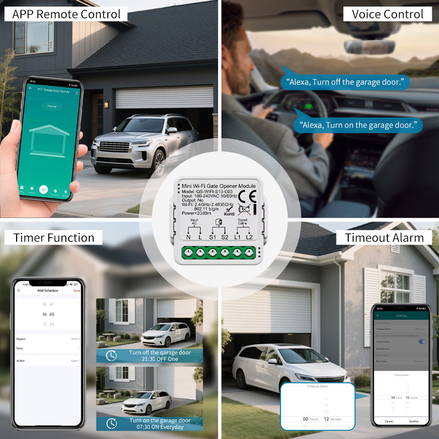 Controlador de Puerta de Garaj - Smart Home Yale reseña y precio