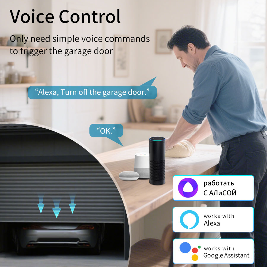 Controlador de Puerta de Garaj - Smart Home Yale reseña y precio