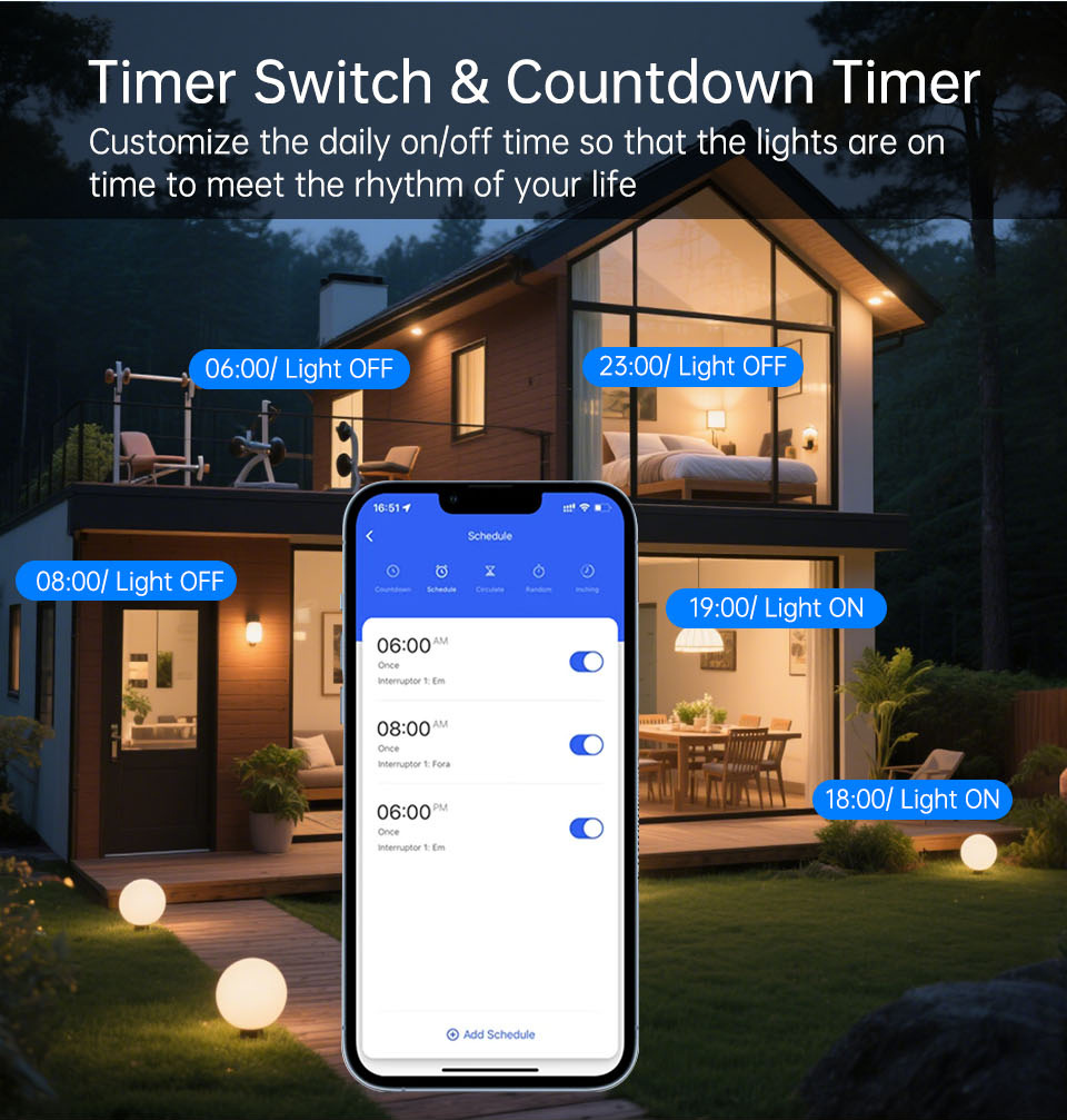 Interruptor de Luz Táctil Inte - Smart Home Alexa reseña y precio
