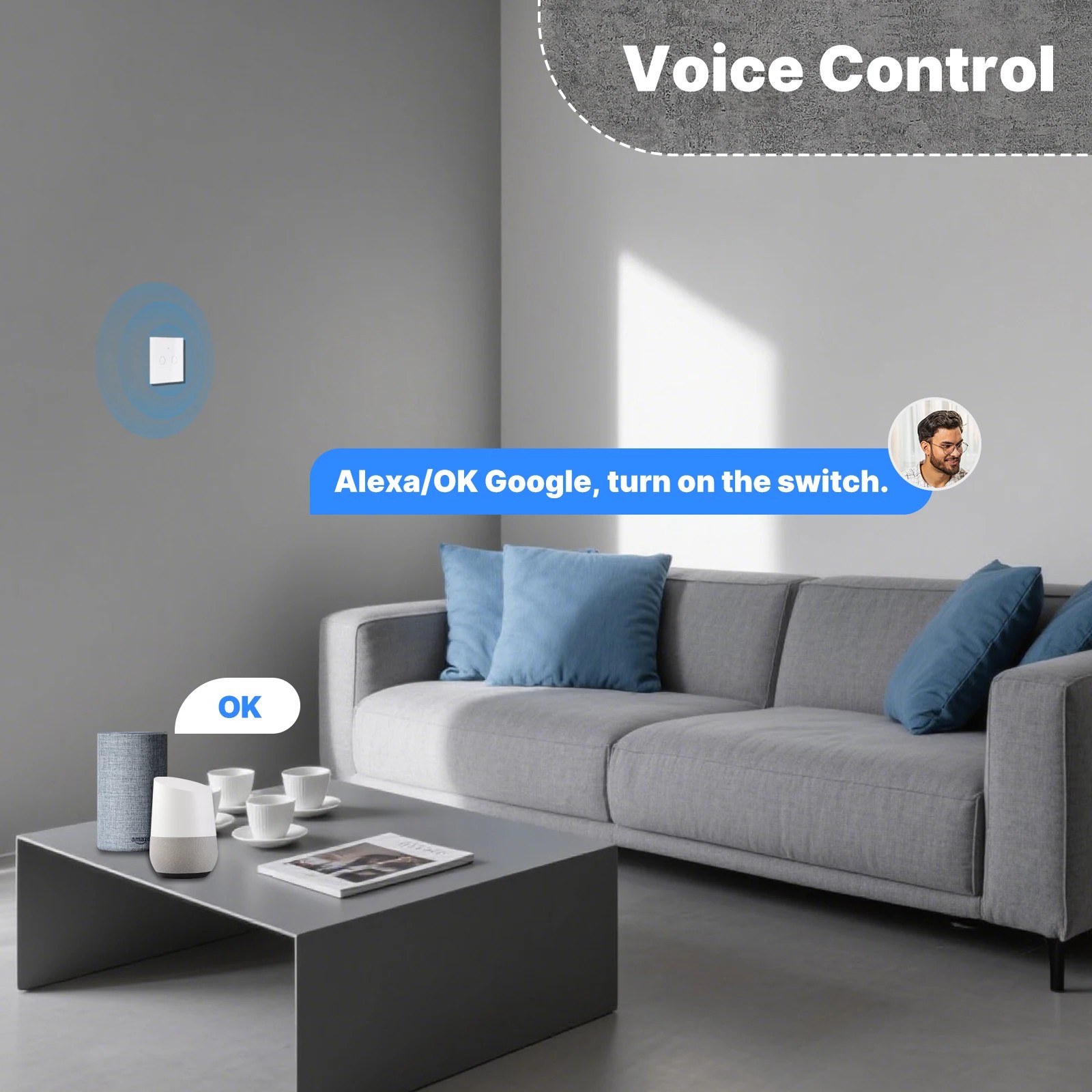 Interruptor Táctil Inteligente - Smart Home Moes reseña y precio