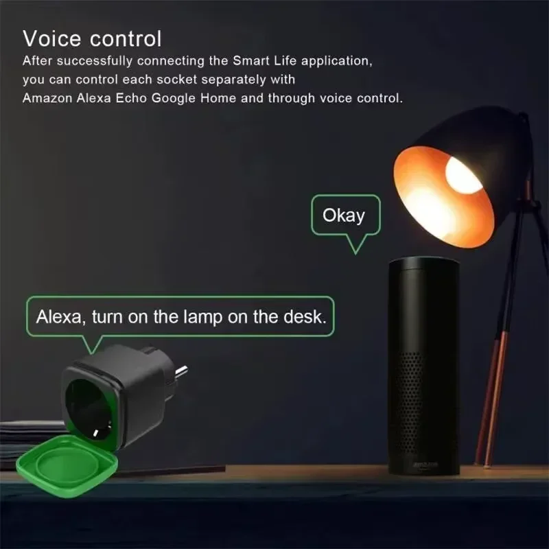 Enchufe Inteligente WiFi Tuya  - Smart Home Alexa reseña y precio