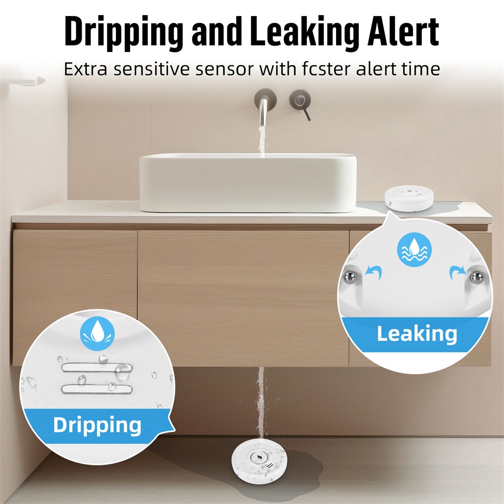 Fuers-Detector de fugas de agu - Smart Home Security System reseña y precio