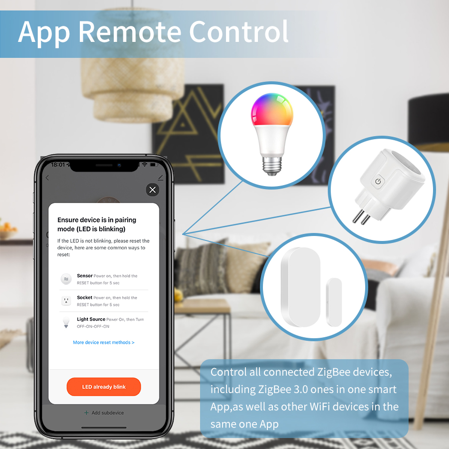 Tuya-puente de enlace multimod - Smart Home Hub Ikea reseña y precio