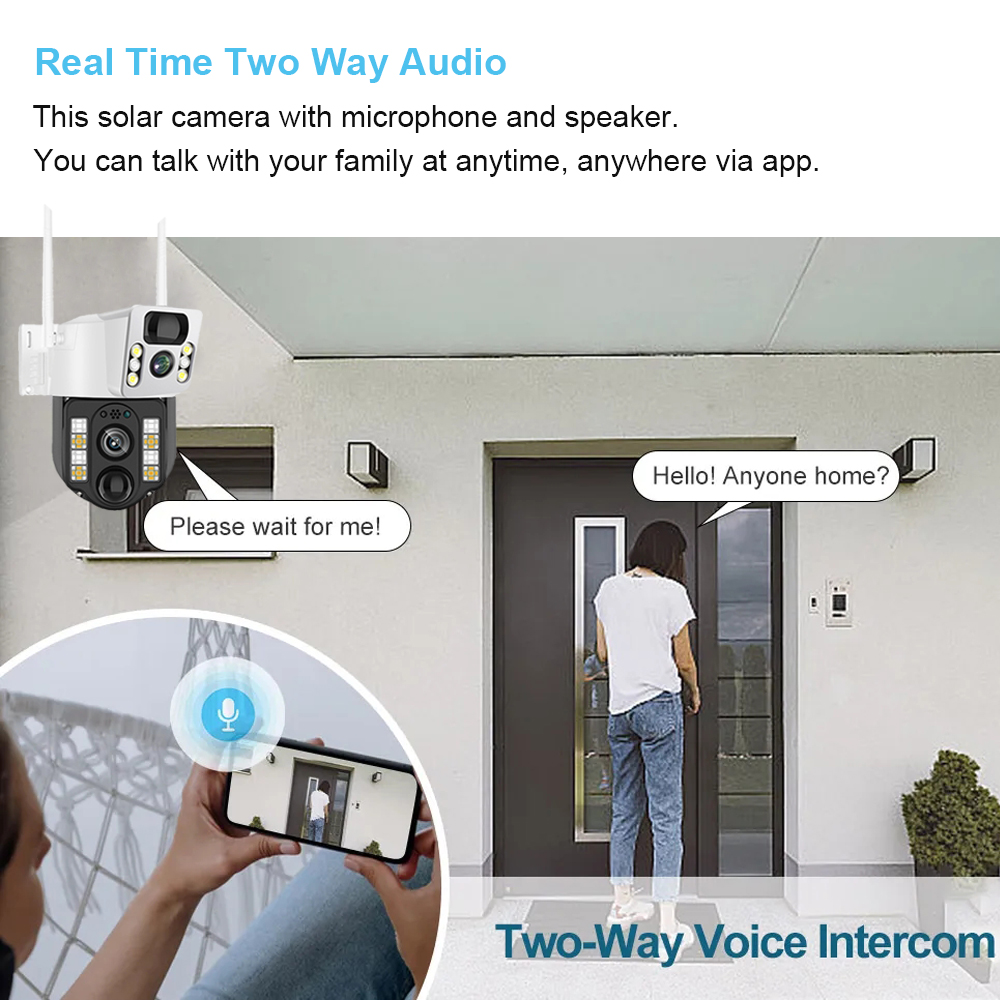 Cámara Solar WiFi/4G IP de vig - Smart Home Security System reseña y precio