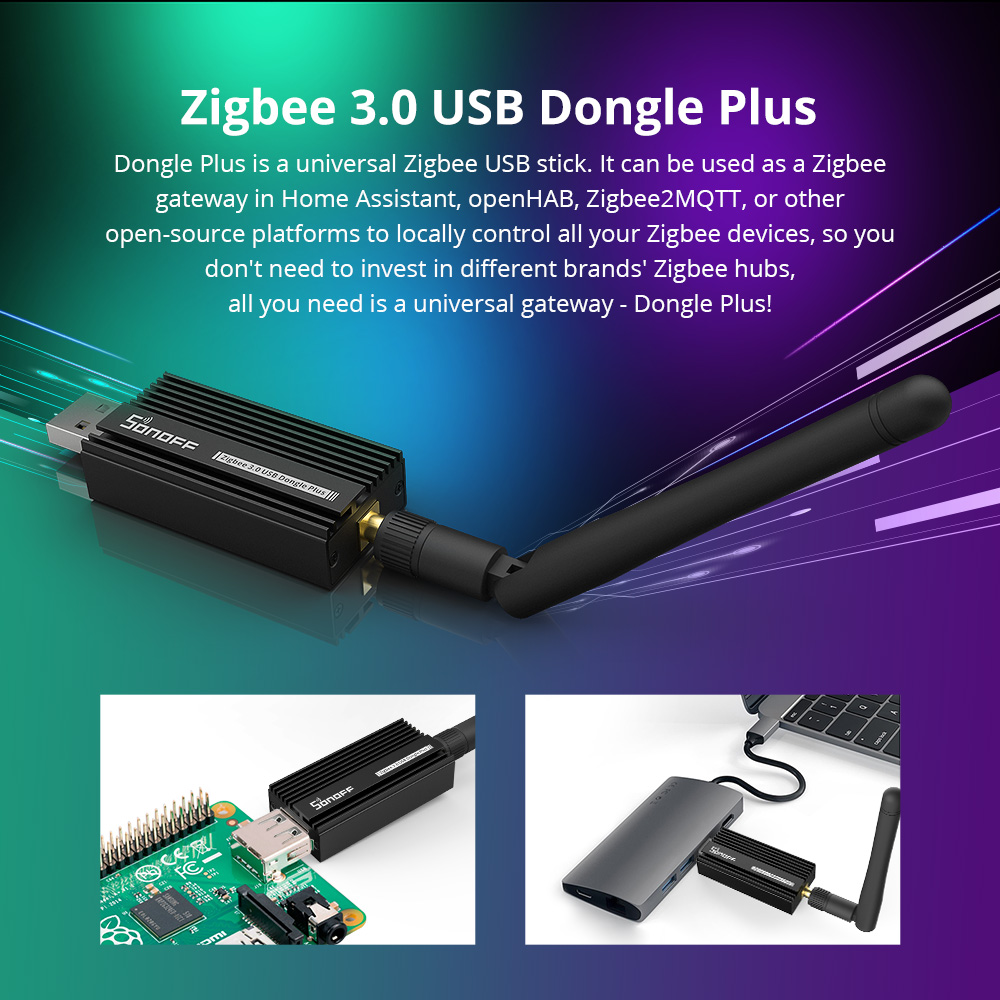 SONOFF Zigbee 3.0 USB Dongle P - Smart Home Hub Ikea reseña y precio