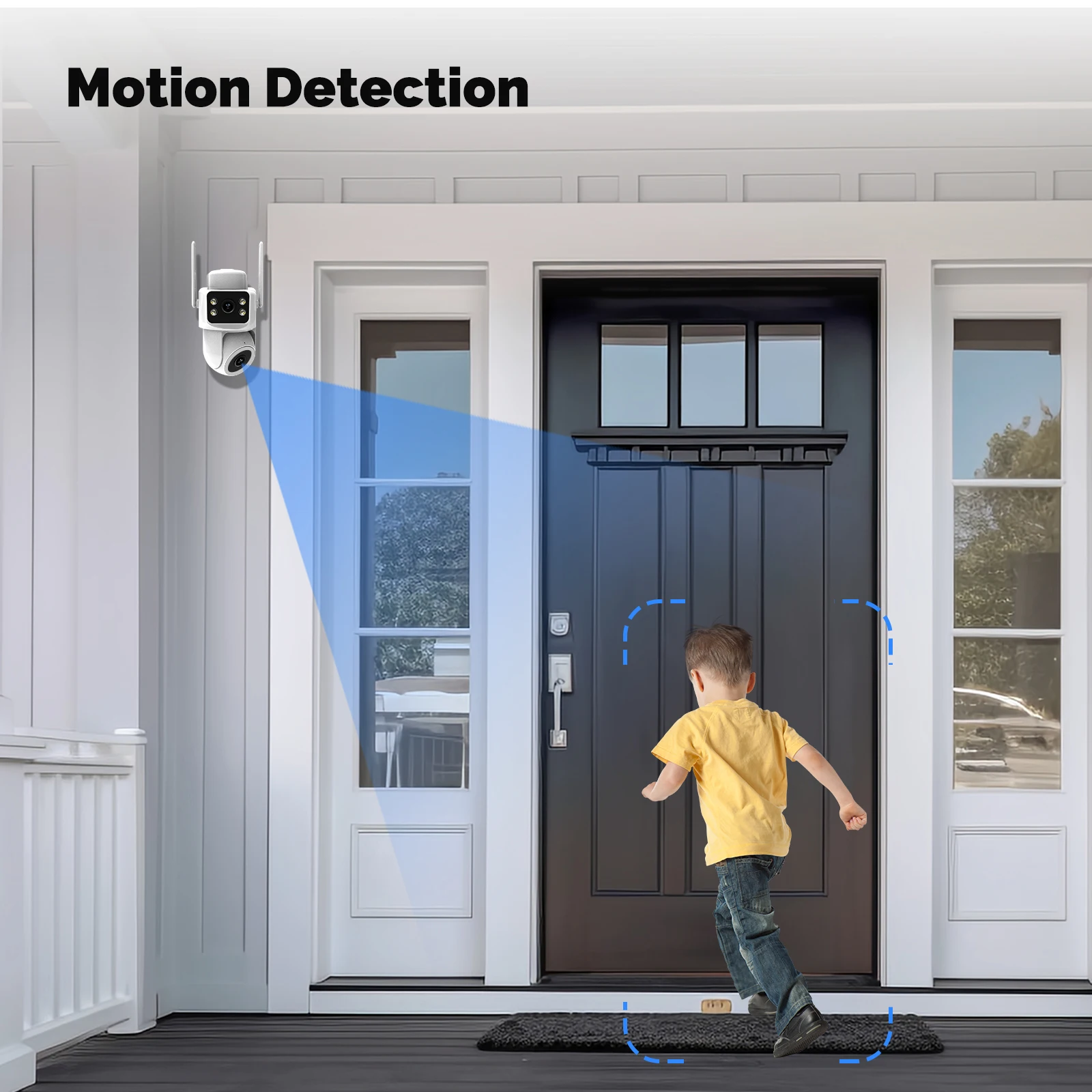 Moes Tuya WiFi inteligente cám - Smart Home Outdoor Camera reseña y precio