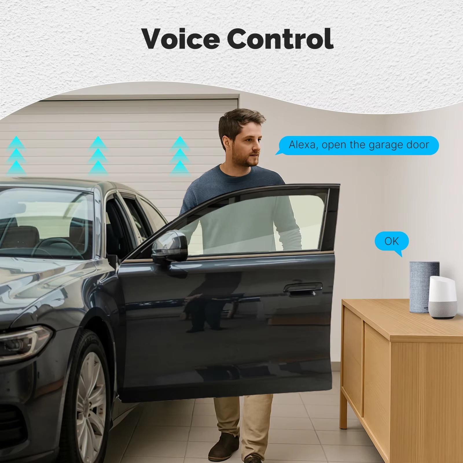 Módulo Controlador de Puerta d - Smart Home Moes reseña y precio