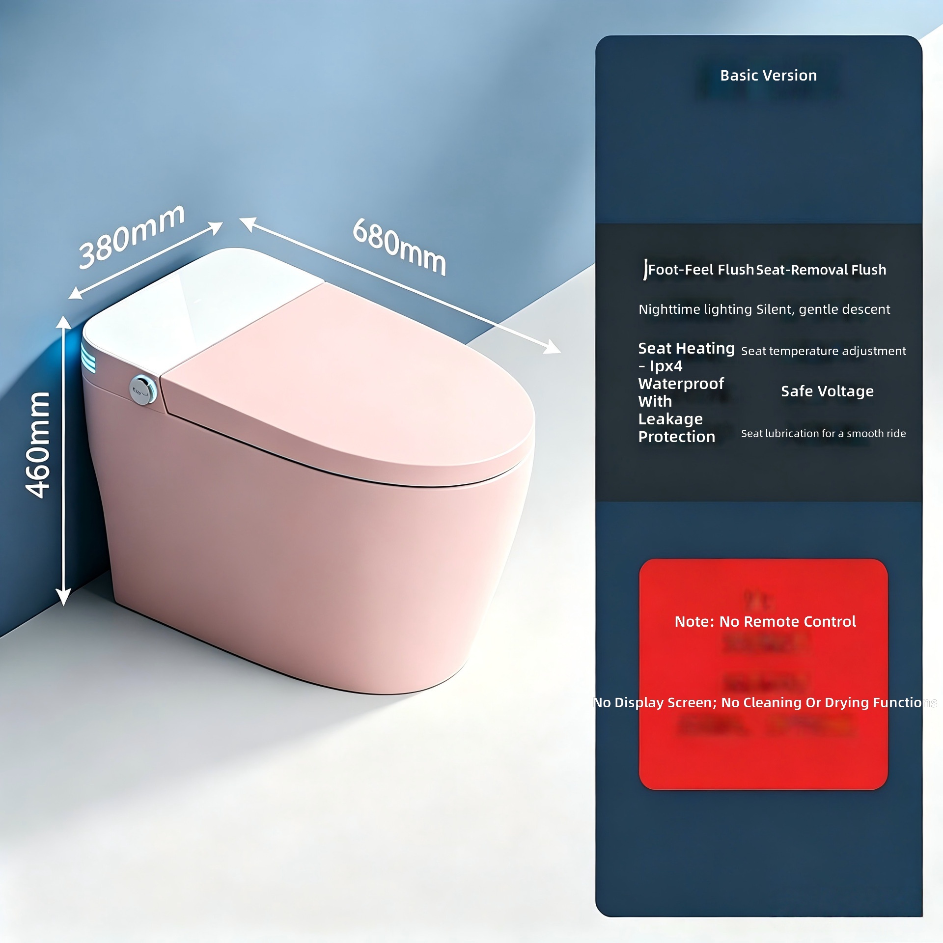 Inodoro Inteligente, Color Ros - Smart Home reseña y precio