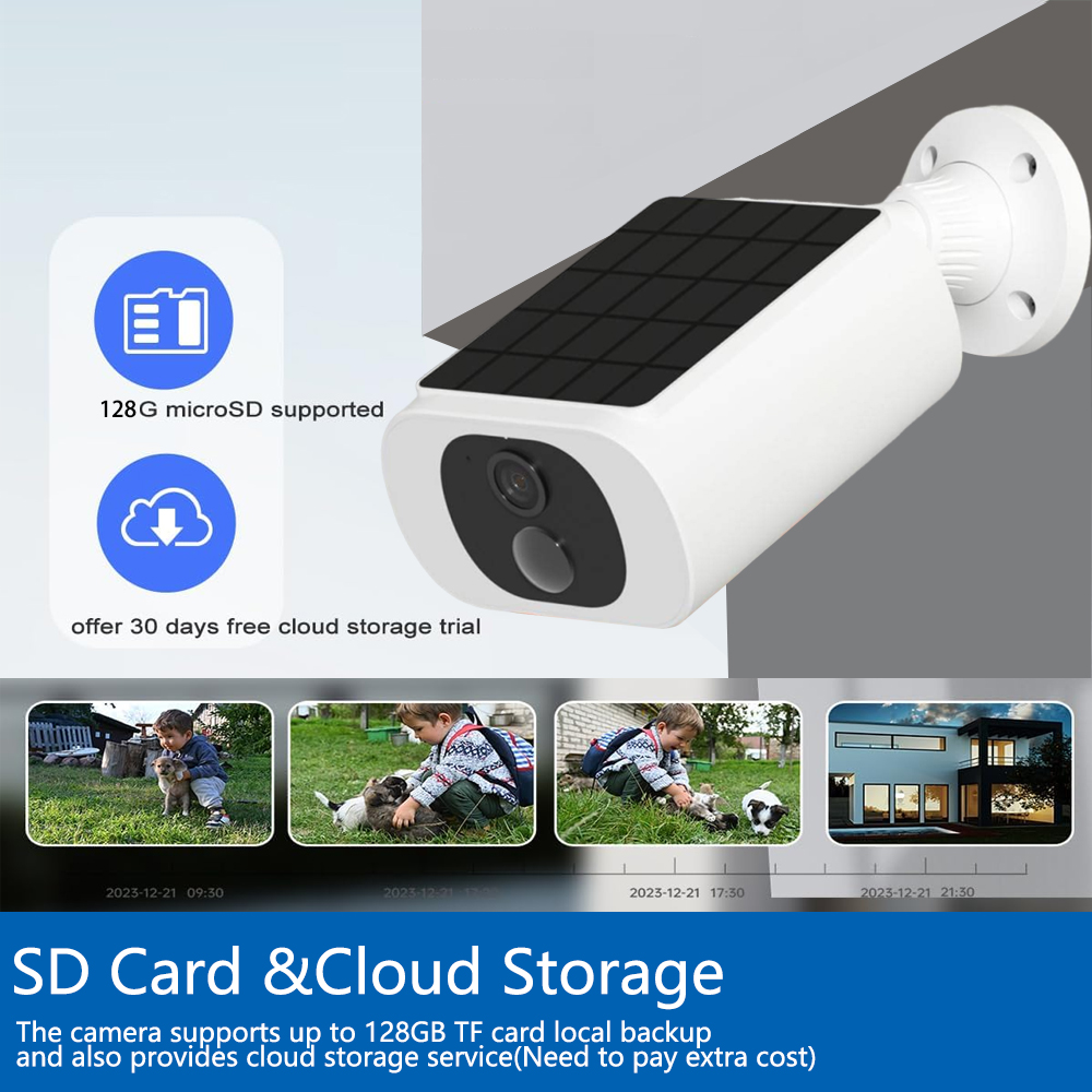 Cámara de seguridad Solar Tuya - Smart Home Outdoor Camera reseña y precio