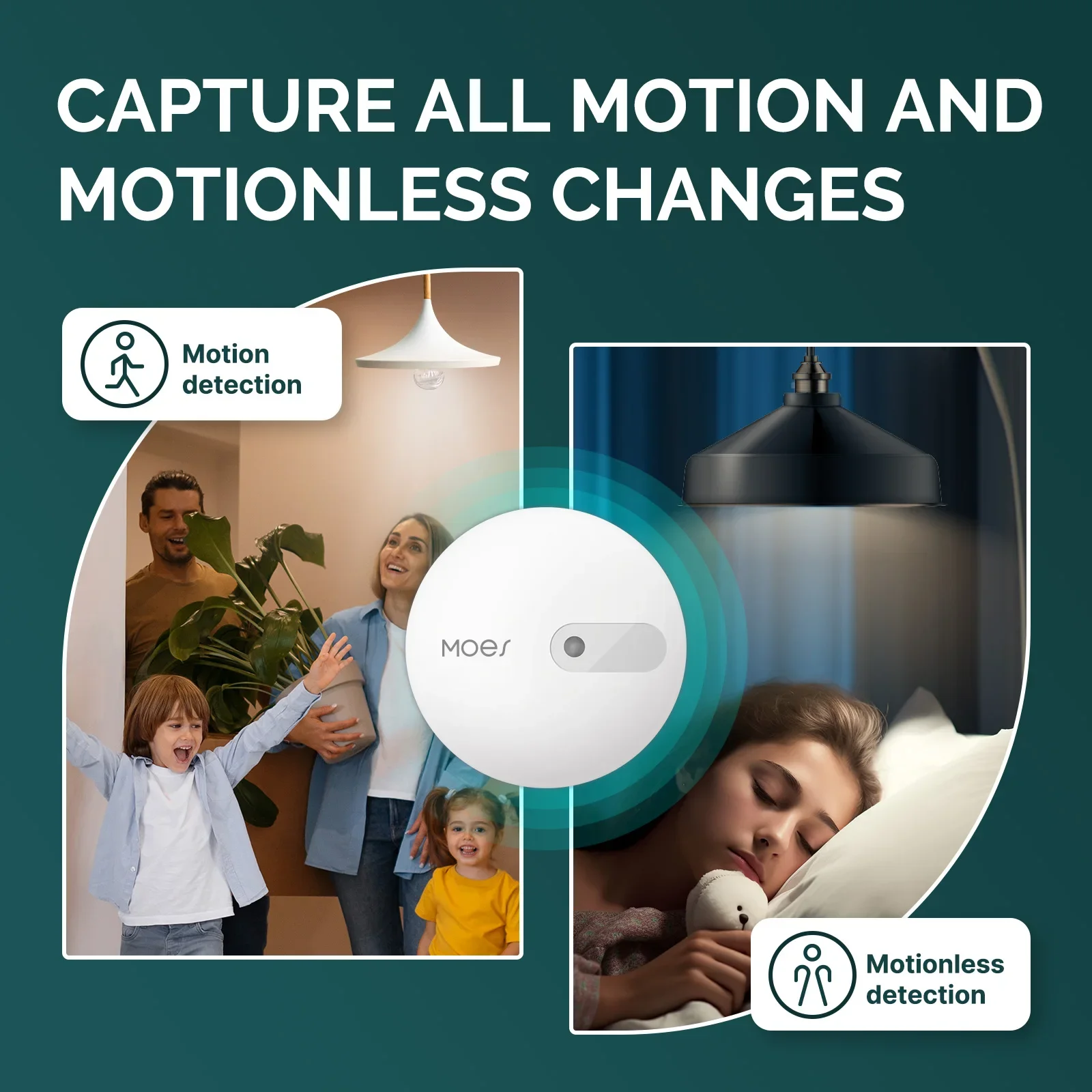 MOES ZigBee-Sensor de presenci - Smart Home Moes reseña y precio