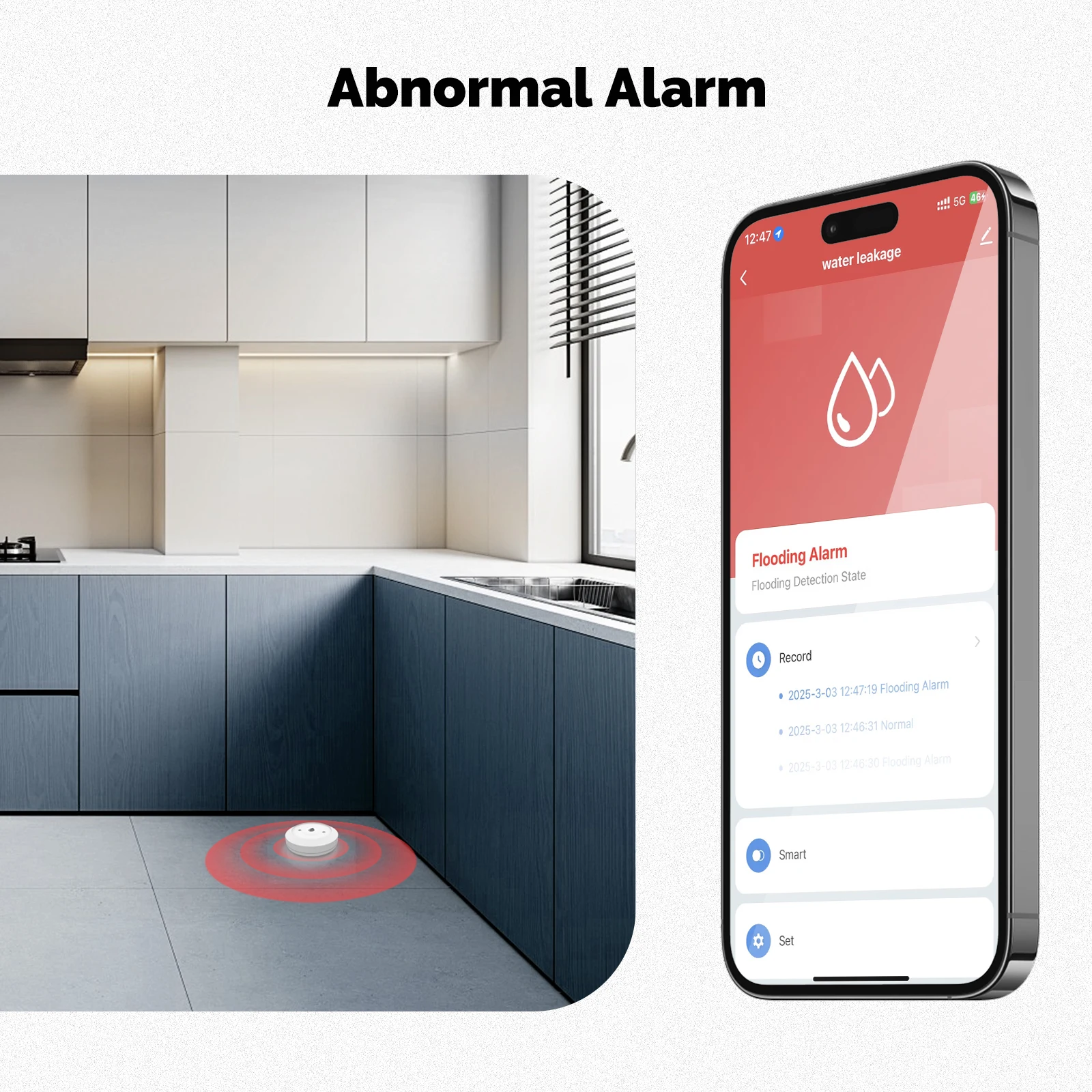 MOES Tuya ZigBee Sensor de agu - Smart Home Moes reseña y precio