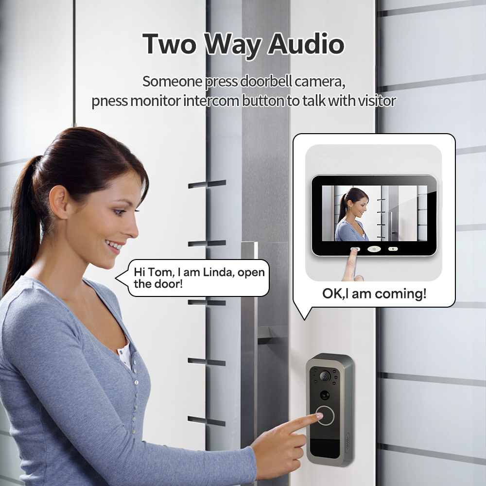 Videoportero Inteligente Tuya  - Smart Home Outdoor Camera reseña y precio