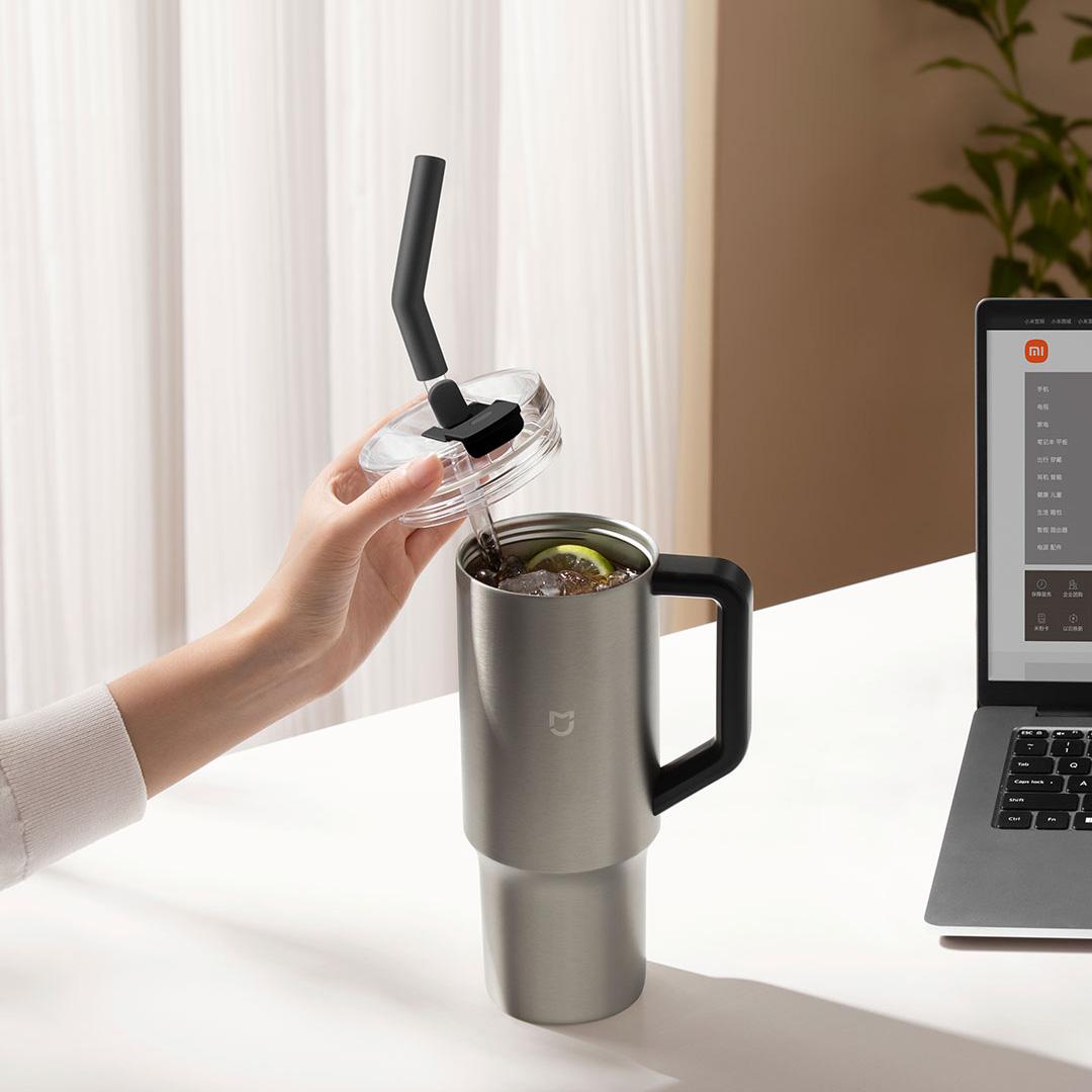 Xiaomi Mijia-taza con pajita i - Smart Home Xiaomi Kit reseña y precio