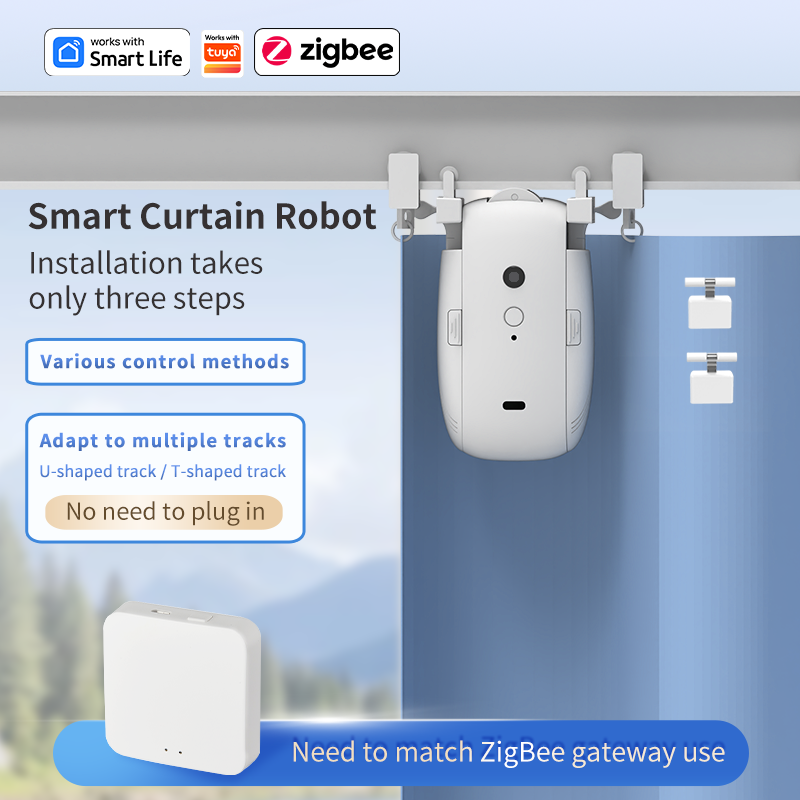 Zigbee-Robot controlador de co - Smart Home Yale reseña y precio