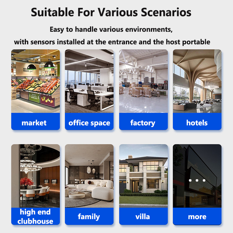Timbre de bienvenida inalámbri - Smart Home Security System reseña y precio