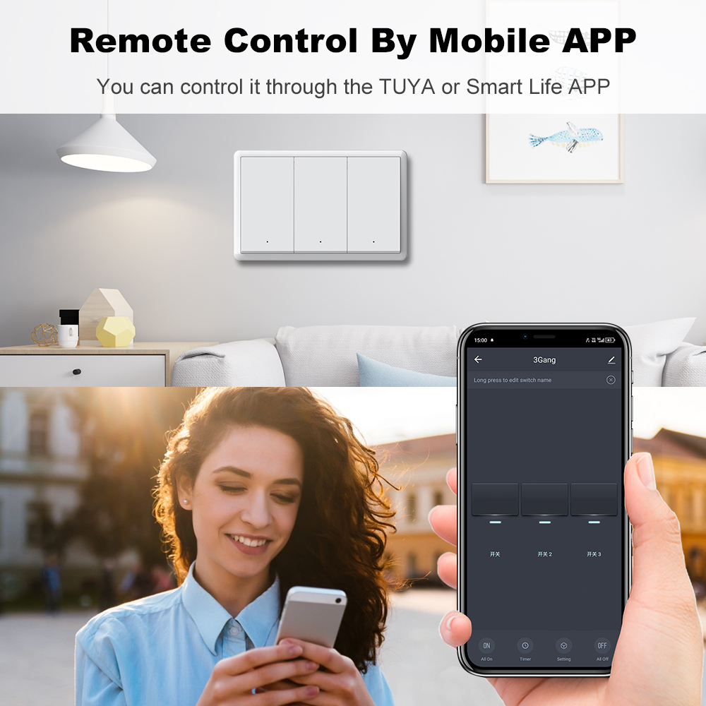 Interruptor Inteligente ZigBee - Smart Home Life reseña y precio