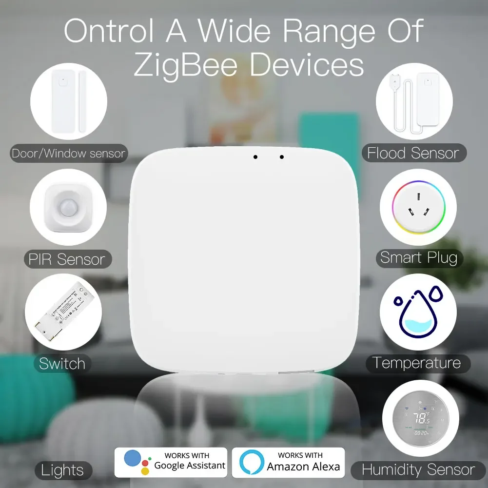 Tuya ZigBee 3,0 Hub de enlace  - Smart Home Moes reseña y precio