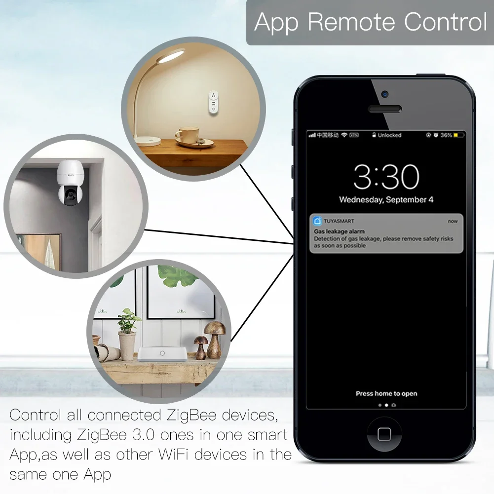Tuya ZigBee 3,0 Hub de enlace  - Smart Home Moes reseña y precio